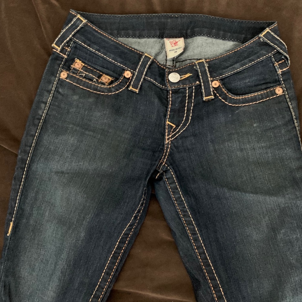 Women’s True Religion Low Rise Skinny Jeans